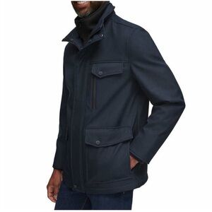 NWT Andrew Marc Men Textured Jacket BLUE. - size XL